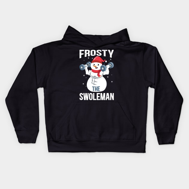 Frosty the Snowman Kids Hoodie by MZeeDesigns